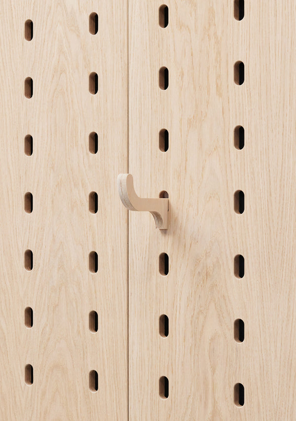 Plywood hooks